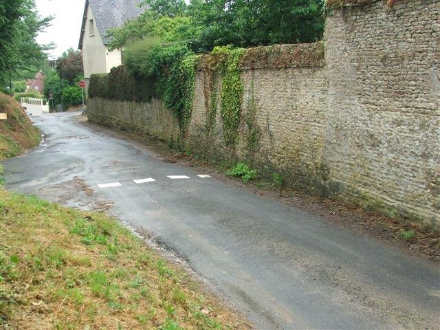 the wall where german soldier escaped on the other side